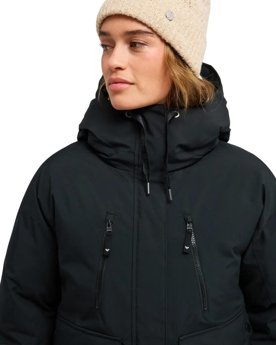 Funktionelle, isolierte Jacke 20K DUSKY HAZE Schwarz Dames 4/4