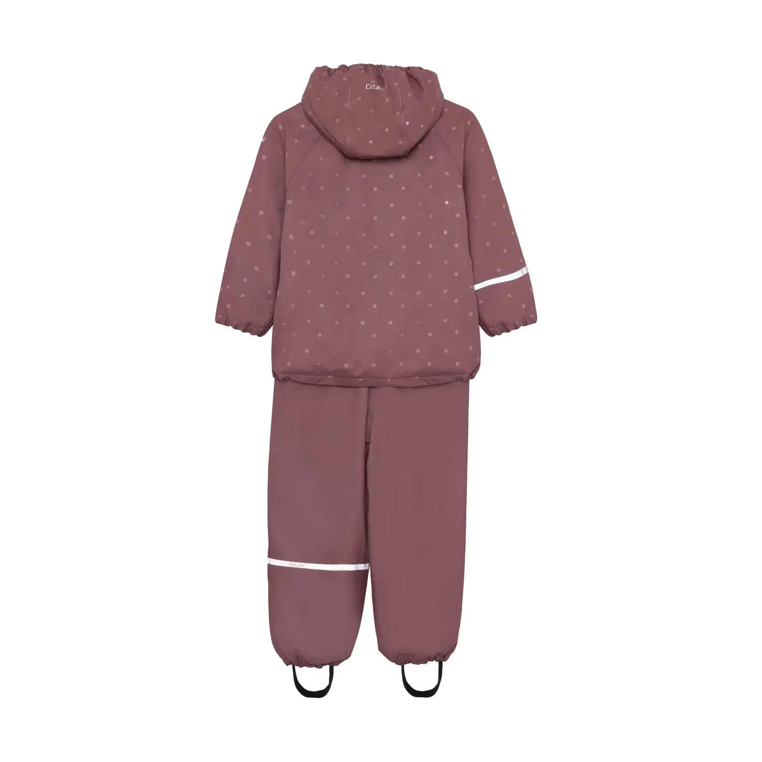 gefüttertes Regen-Set Rose Brown 2/5