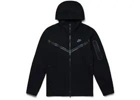 Hoodie - sport walking - uomo - tech fleece, zip integrale - nero 3/3