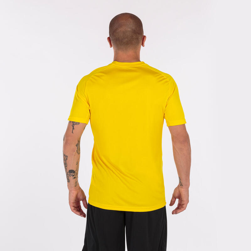 T-shirt manga curta Homem Joma Grafity ii amarelo