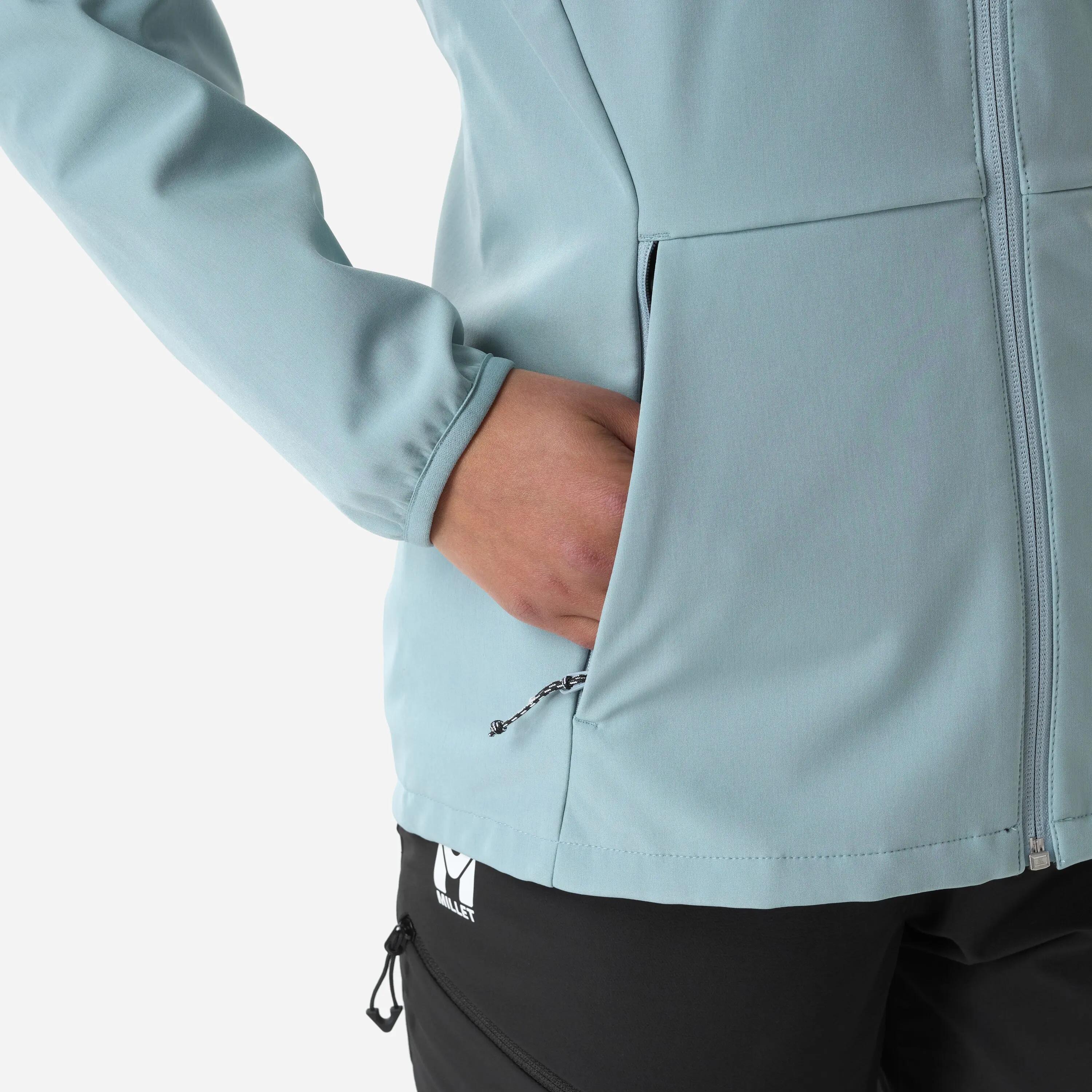 Veste Softshell Randonnée - Trekking pour femme SENECA SHIELD 5/5