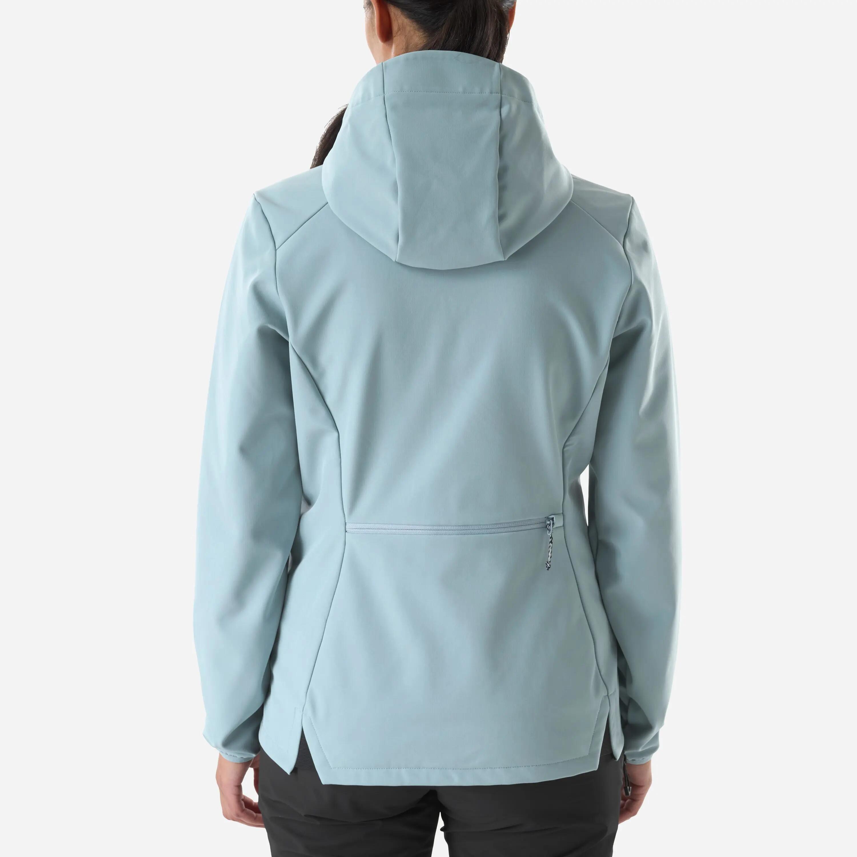 Veste Softshell Randonnée - Trekking pour femme SENECA SHIELD 4/5