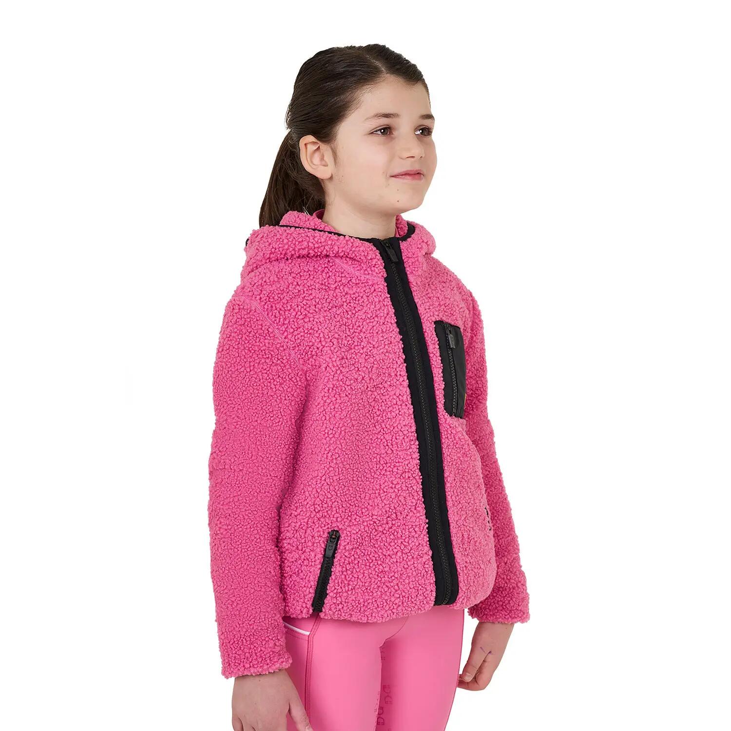 Sudadera polar de niña con cremallera frontal 4/6