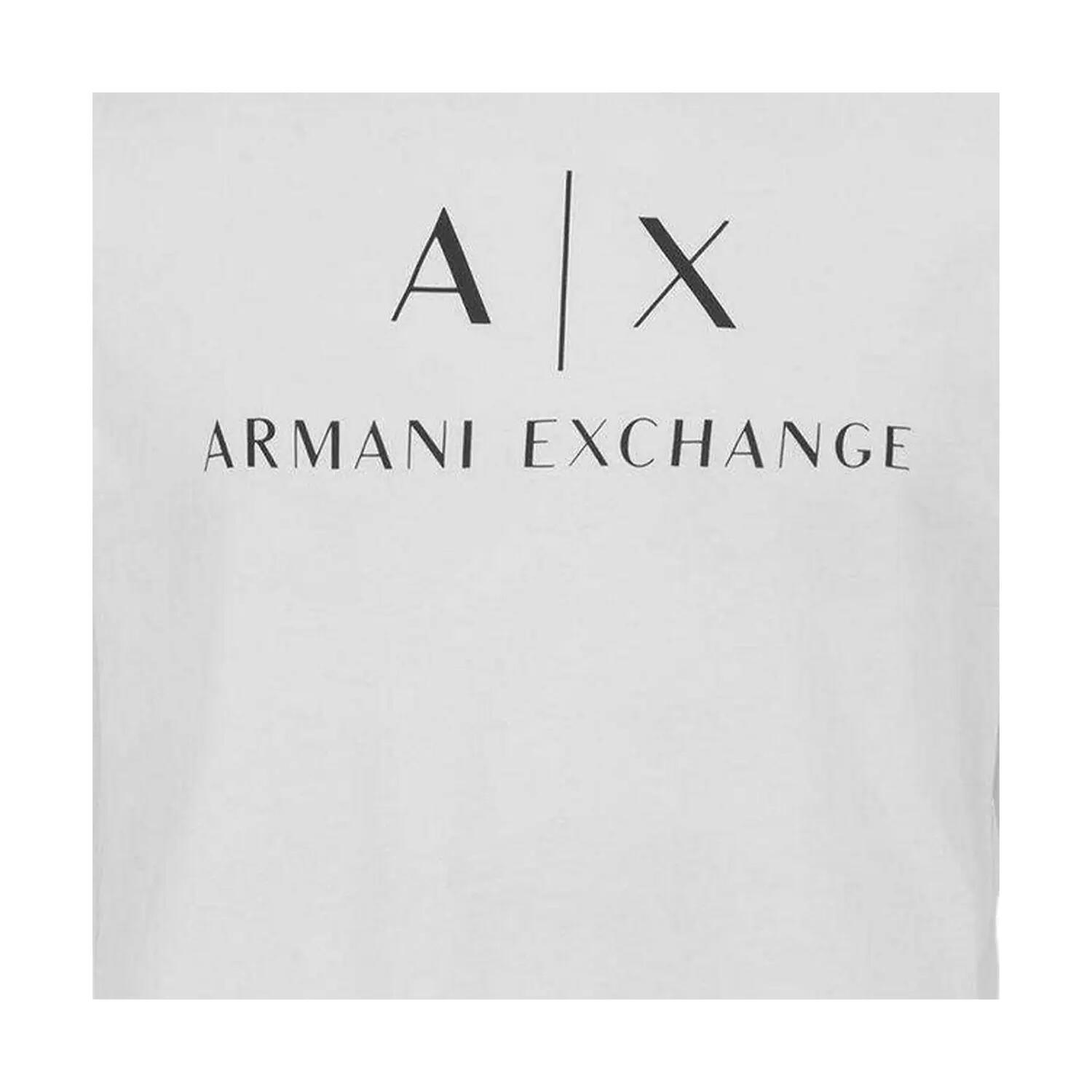 Maglietta Logo Uomo Armani Exchange Bianco 3/3