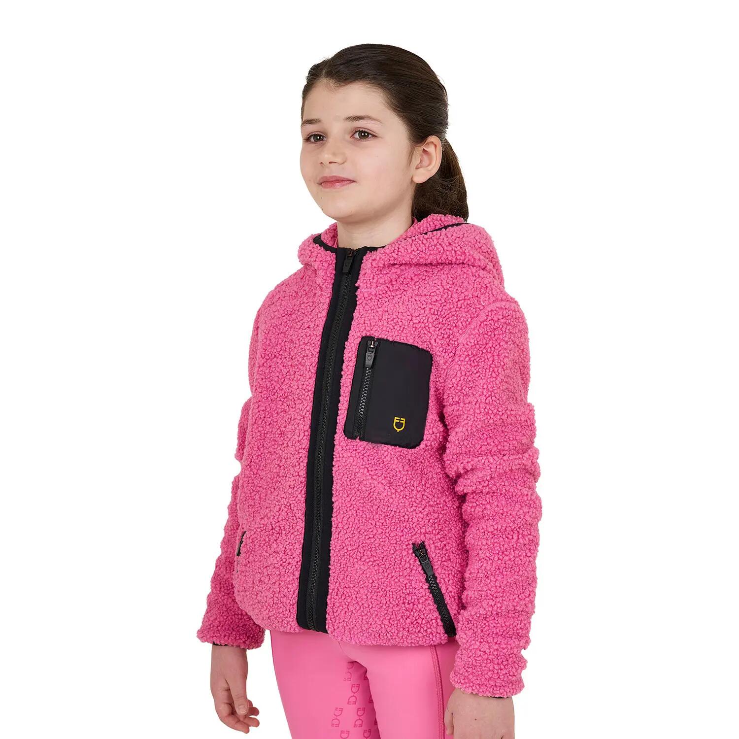 Sudadera polar de niña con cremallera frontal 3/6