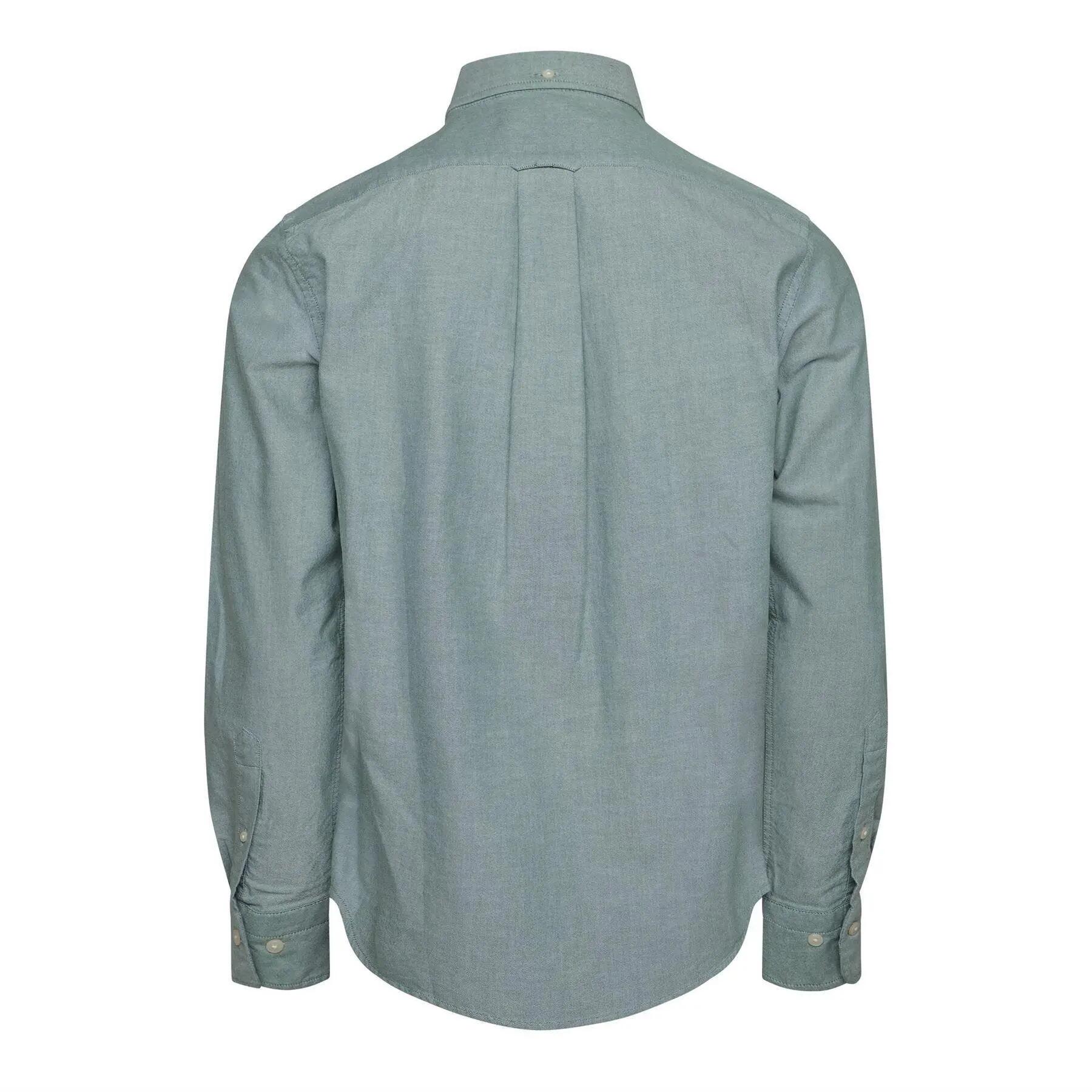 Camicia Regolare Oxford Uomo Gant Verde Foresta 2/3