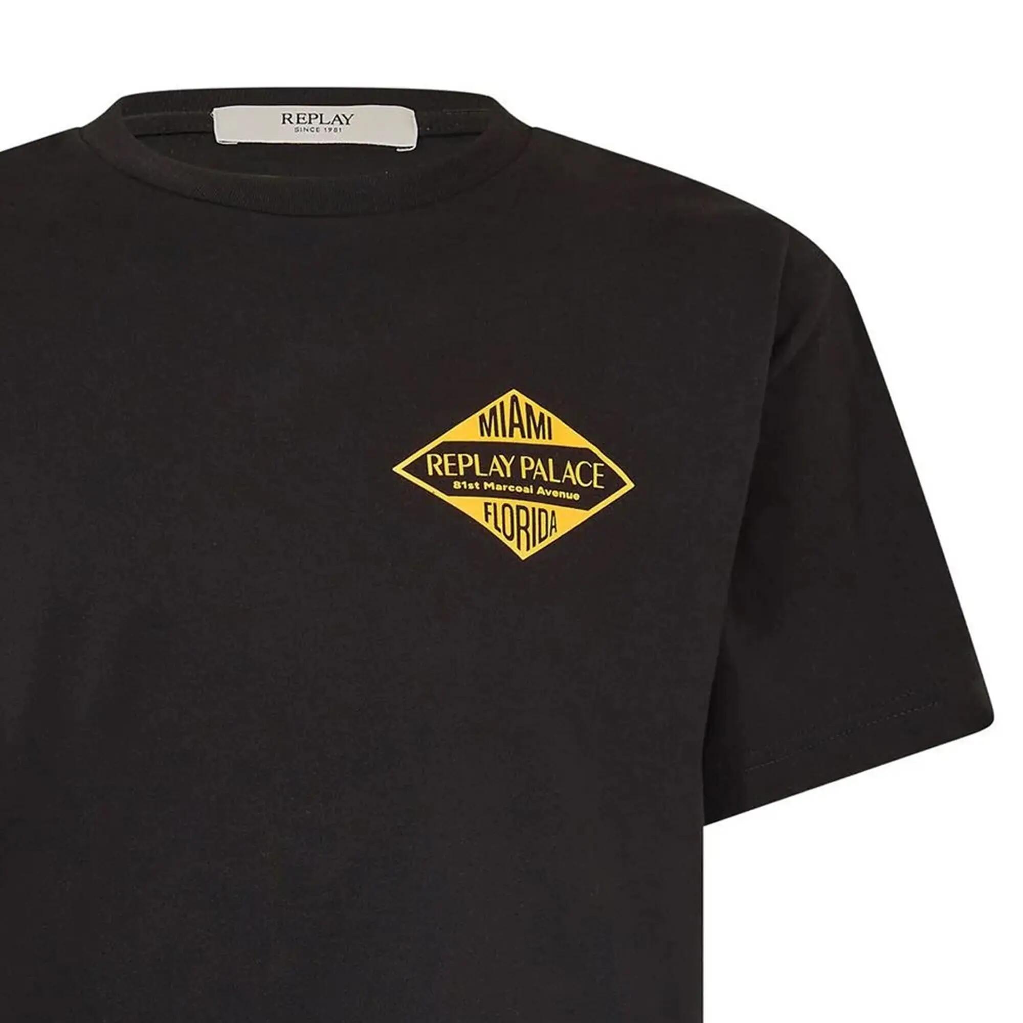 TShirt für Herren Schwarz 3/3