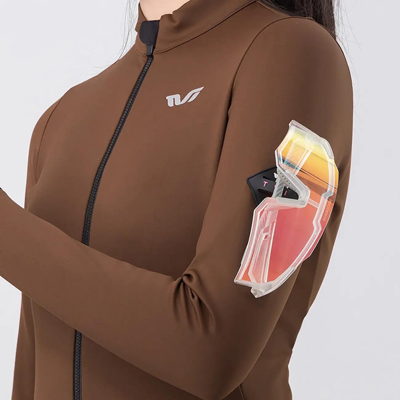 Bluza kolarska ocieplana jesień/zima rozpinana 6/6