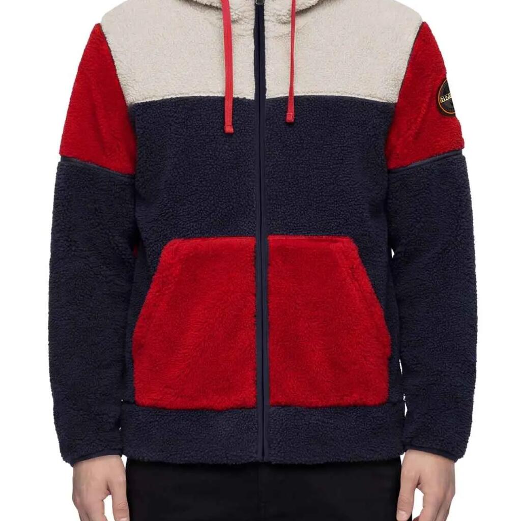 BLUE / RED / BEIGE