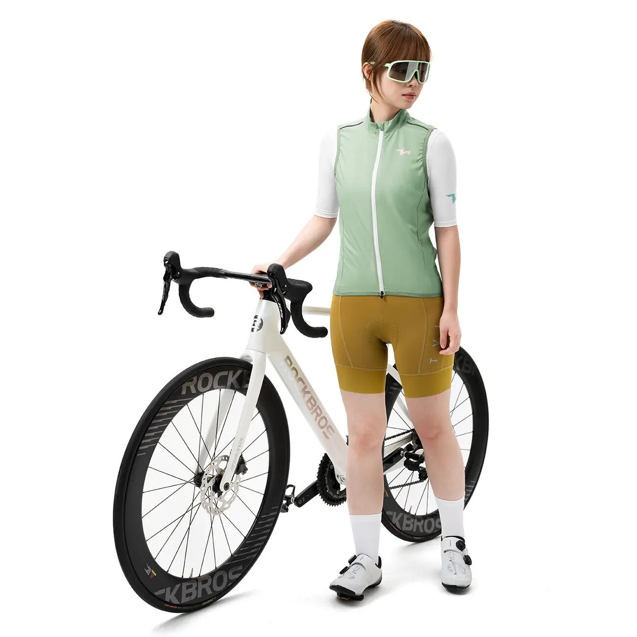 Kamizelka rowerowa sportowa wiatroszczelna 6/6