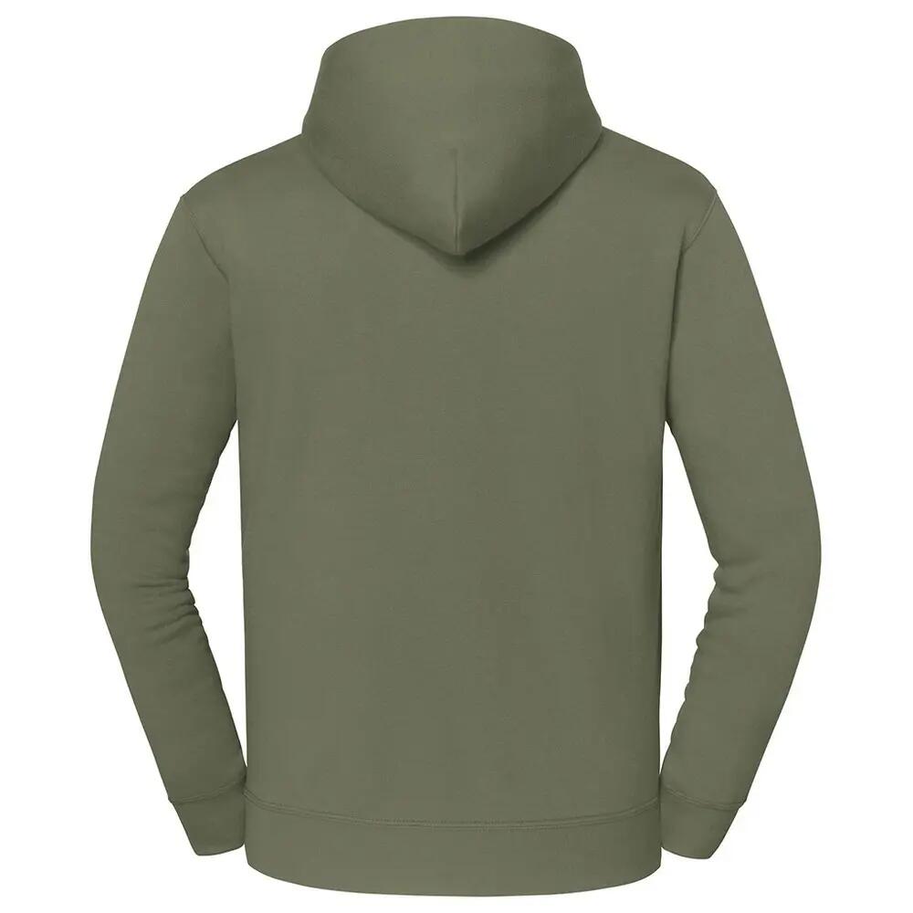 "Iconic Premium" Kapuzenpullover für Herren Klassisch Olivgrün 2/3