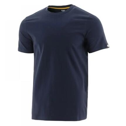 Caterpillar CAT Essential T-shirt homme col rond Navyblau XS
