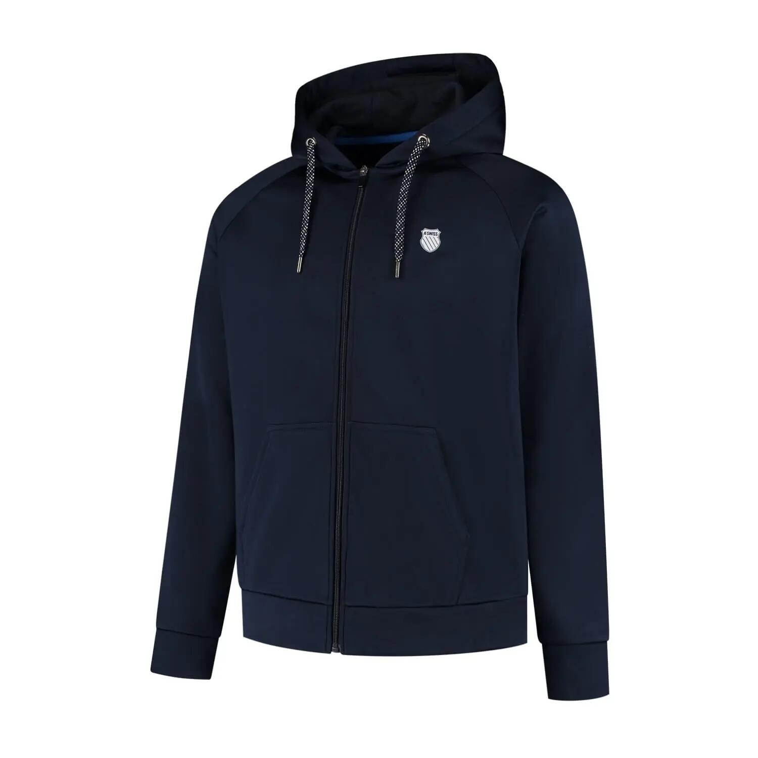 Sudadera de tenis y pádel hombre K-Swiss HYPERCOURT CARDIGAN 2 1/2