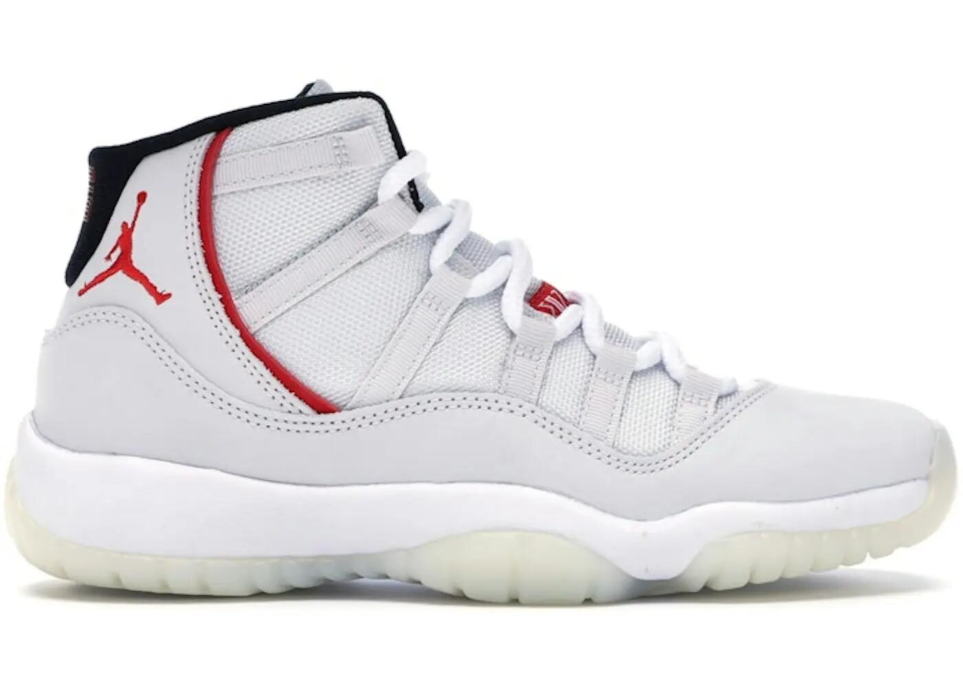 Kinder - Sport - Schuhe - Air Jordan 11 - Sail/University Red 2/3