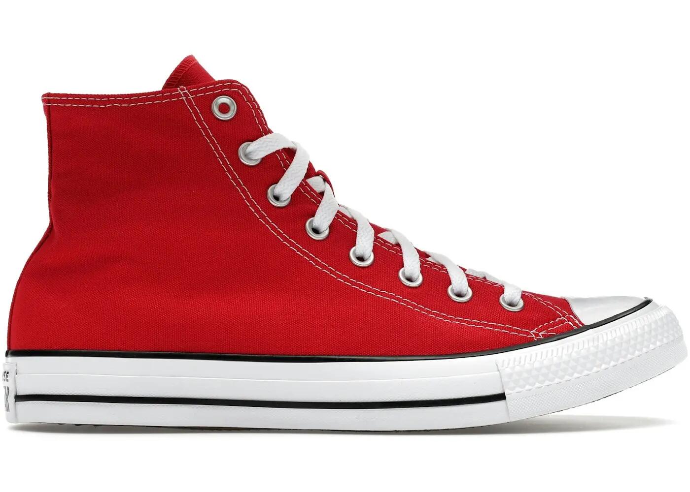 Men - Sport - Shoes - High-top canvas sneaker - Chuck Taylor All Star Hi - Red 2/3