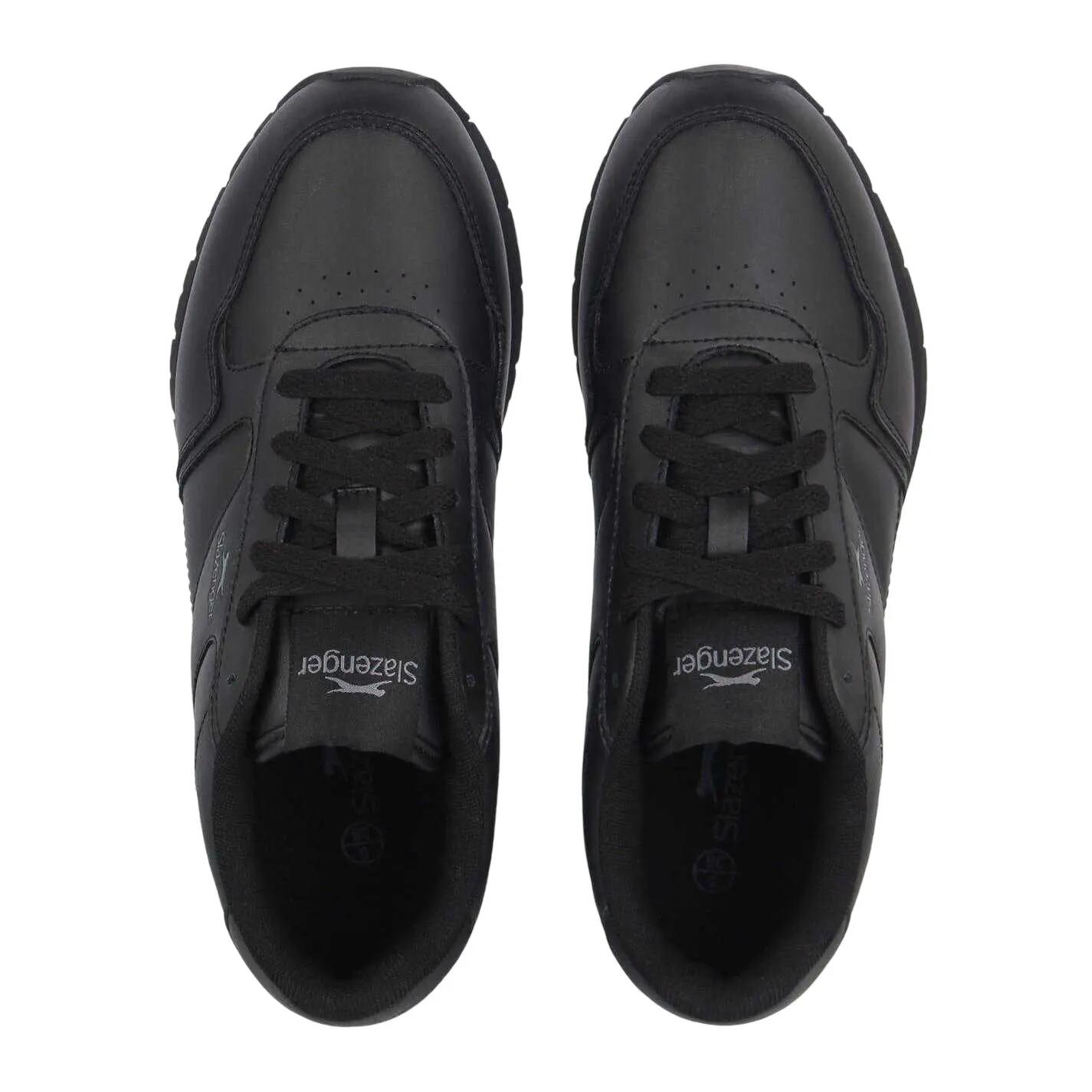 "Classic" Sneaker für , Leder Kinder Schwarz/Holzkohle 4/4