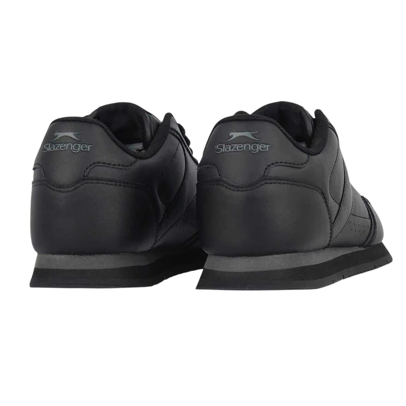 "Classic" Sneaker für , Leder Kinder Schwarz/Holzkohle 2/4