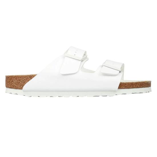 Sandales ARIZONA BIRK FLUR Femme (Triple Blanc)