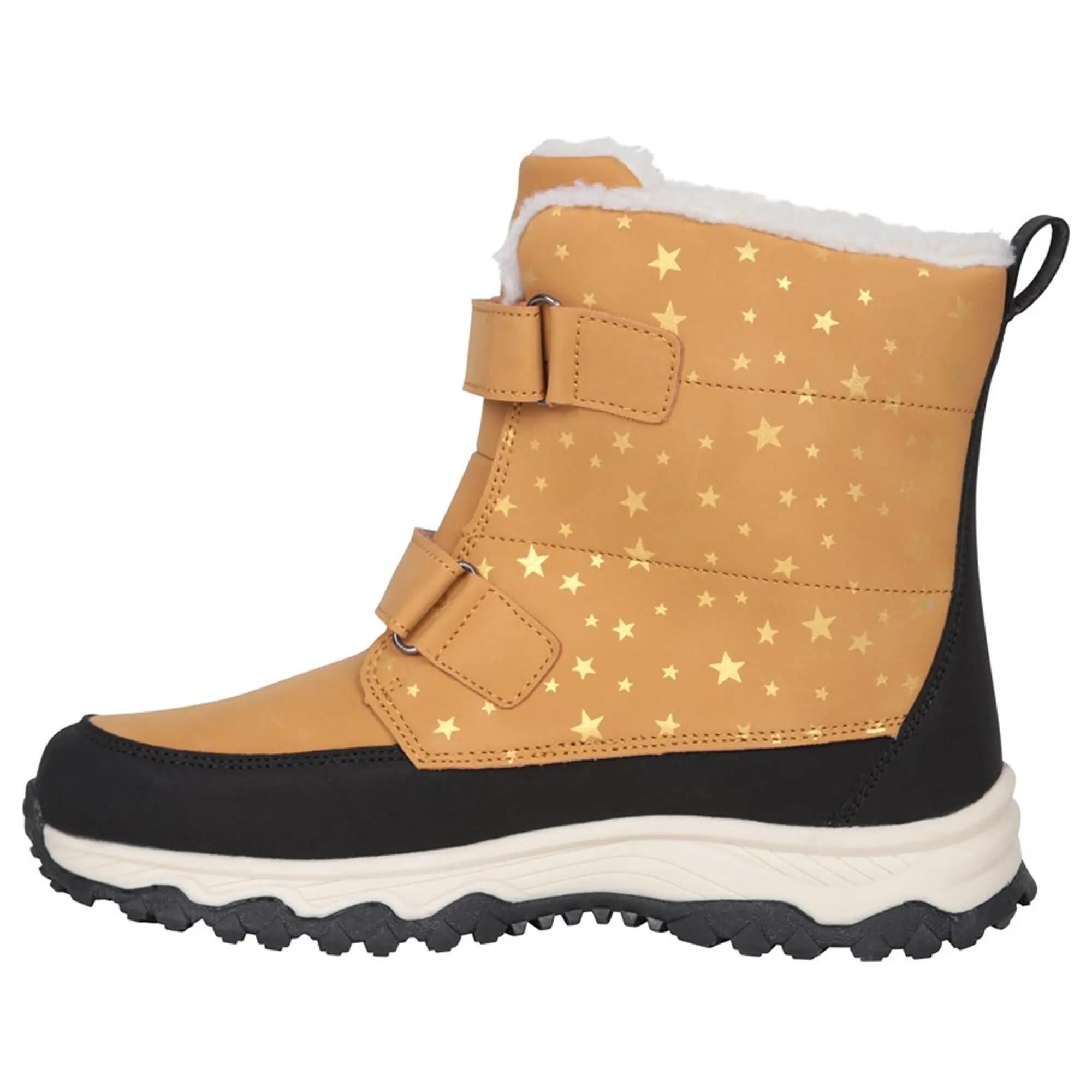 Stivali Da Neve InvernoBambini Mountain Warehouse Flurry Adaptive Marrone Chiaro 3/5