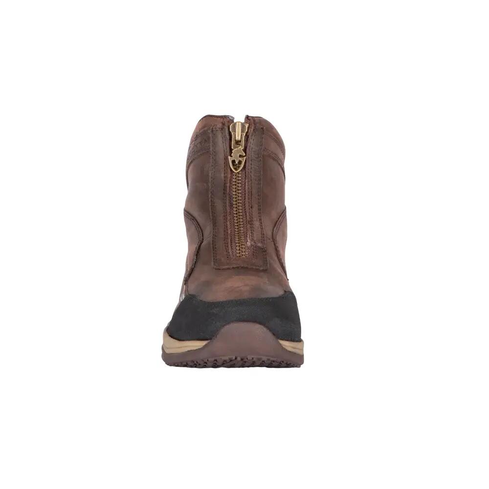 Childrens/Kids Vittoria XGrip Leather Paddock Boots (Brown) 5/5