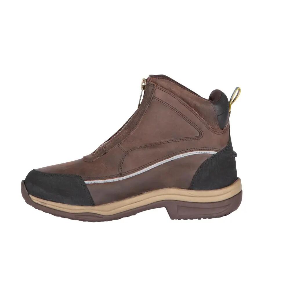 Childrens/Kids Vittoria XGrip Leather Paddock Boots (Brown) 3/5