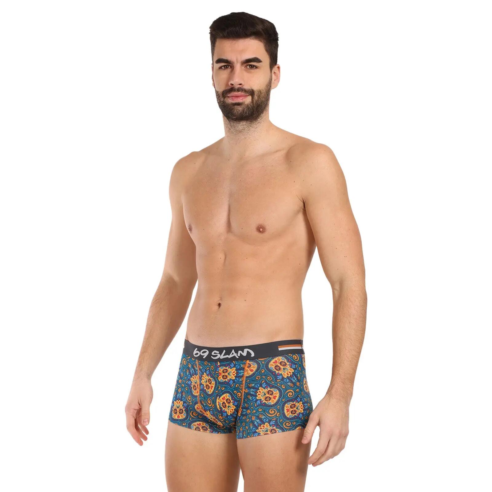 Pánské boxerky hip bamboo hamsa hand elijah (MHBHHD-BB) 4/5