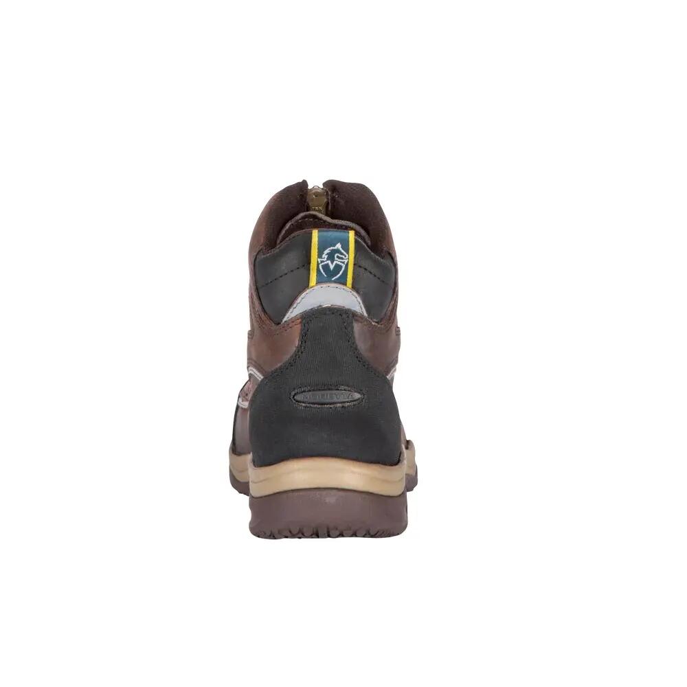 Childrens/Kids Vittoria XGrip Leather Paddock Boots (Brown) 2/5