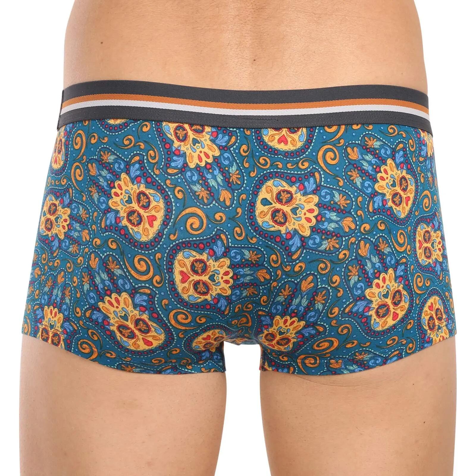 Pánské boxerky hip bamboo hamsa hand elijah (MHBHHD-BB) 3/5