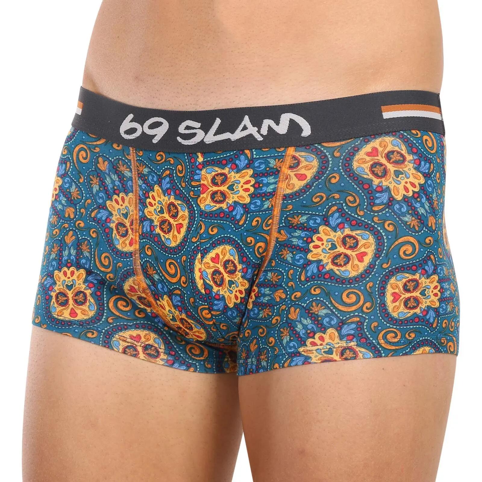Pánské boxerky hip bamboo hamsa hand elijah (MHBHHD-BB) 2/5