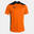 T-shirt manga curta Rapaz Joma Championship vi laranja preto