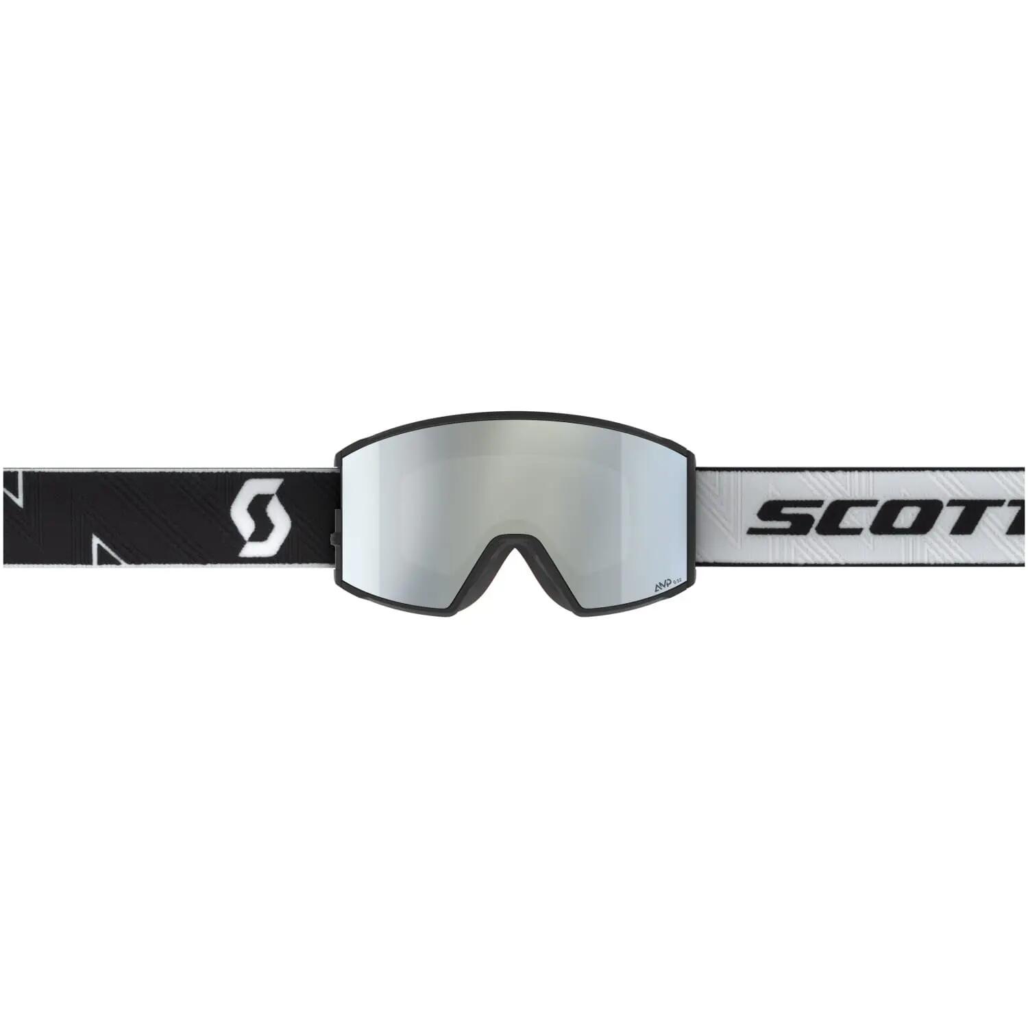 Máscara de esquí Scott REACT lente AMP WH CHR S2 2/3
