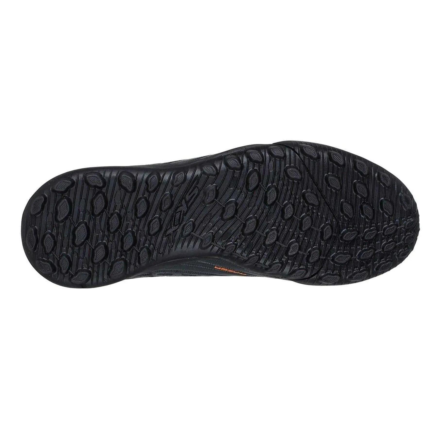 Chaussures De Foot Pour Terrain Artificiel RAZOR Enfant (Noir / Orange) 4/5