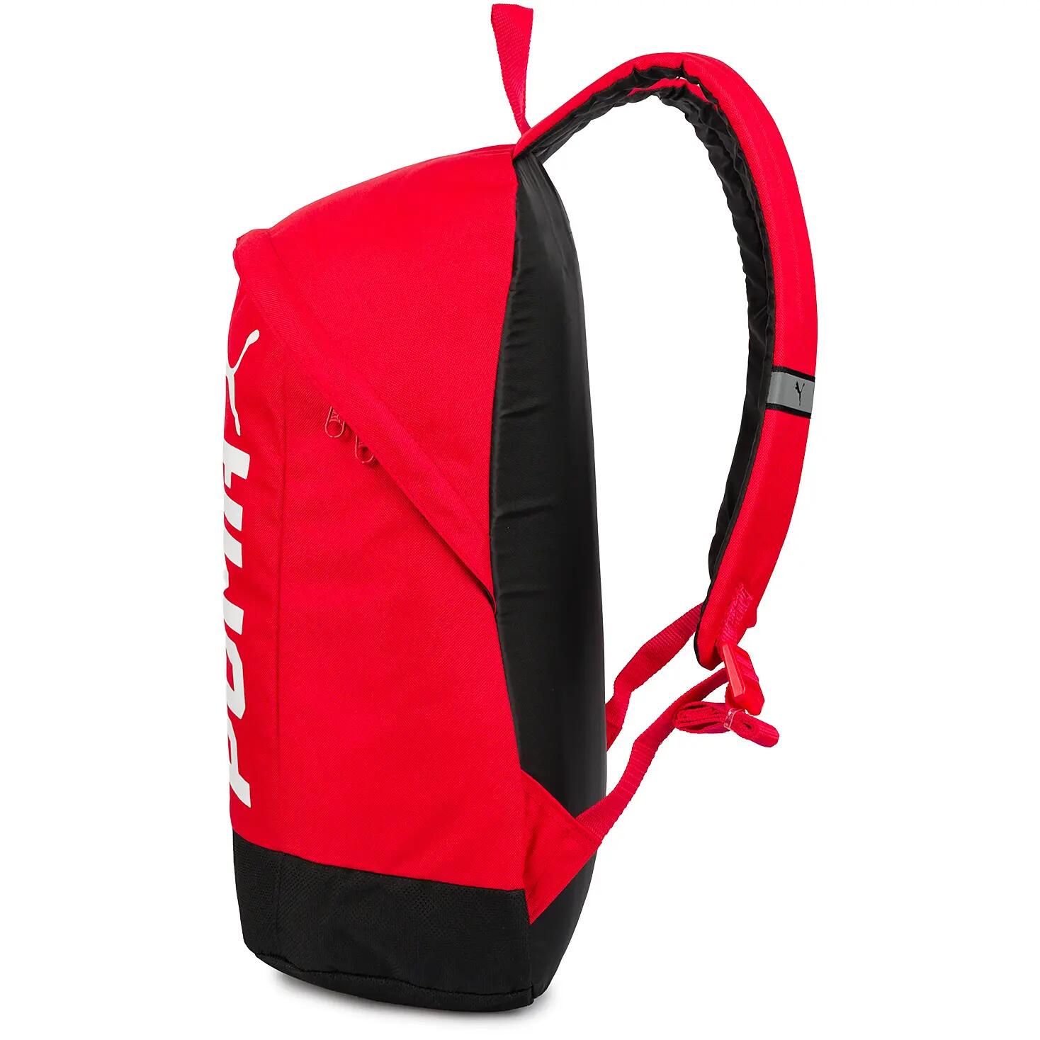 Plecak sportowy na trening wyjazd do szkoły na laptopa czerwony 21L PUMA Pioneer 4/10