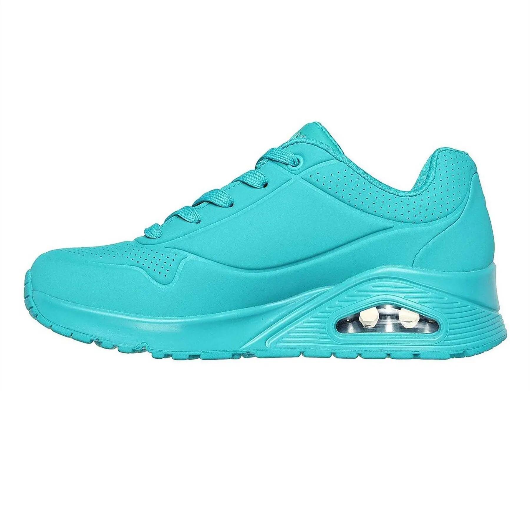 Scarpe SportiveDonna Skechers Uno Turchese 2/15