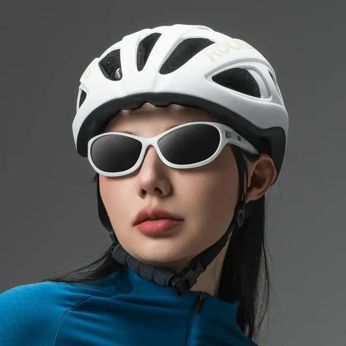Kask rowerowy dla dorosłych (58-62 cm) biały mat ionic+ ROCKBROS 100049002 3/6