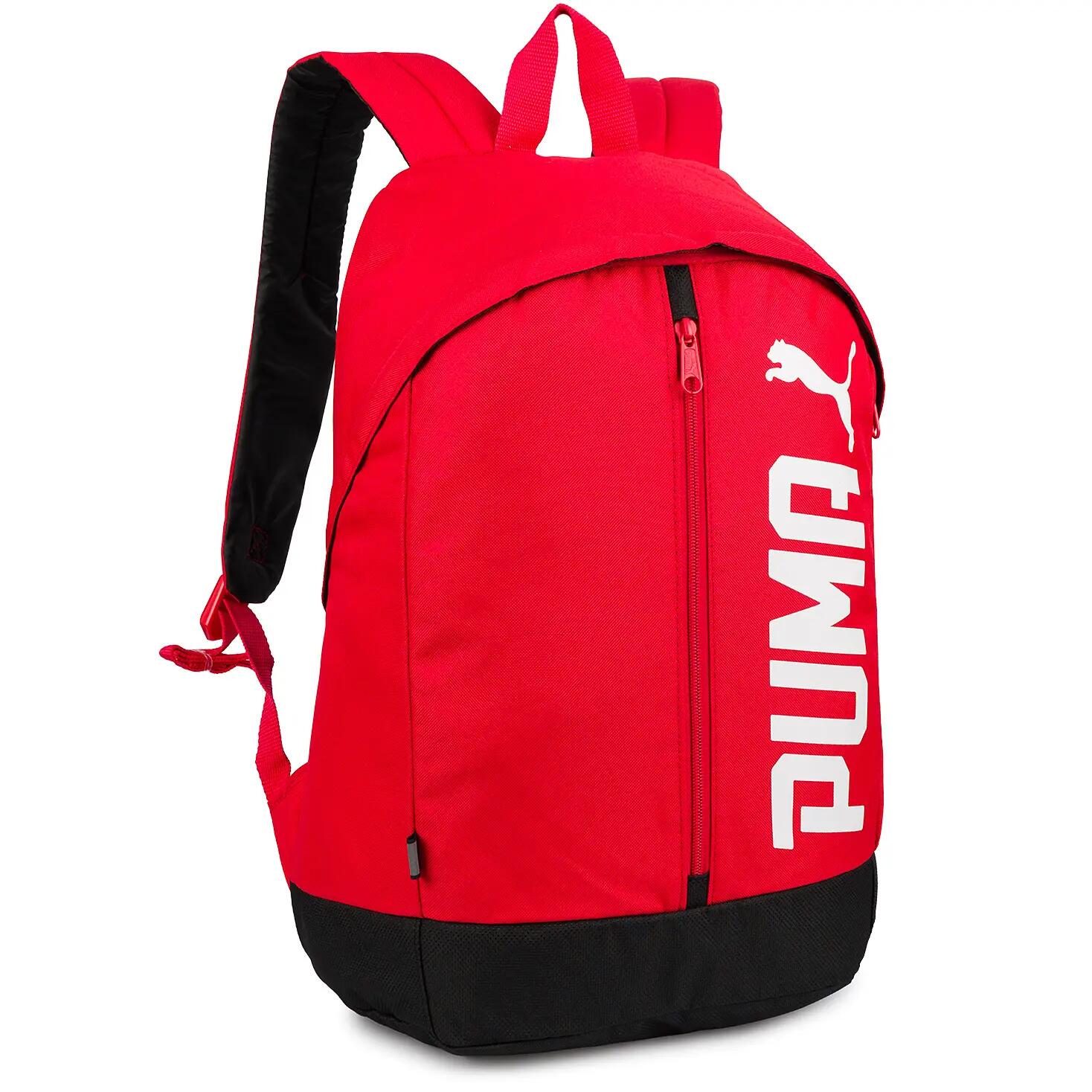 Plecak sportowy na trening wyjazd do szkoły na laptopa czerwony 21L PUMA Pioneer 2/10