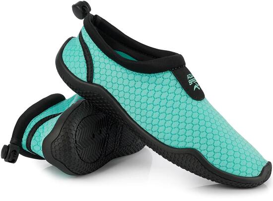 Damskie buty do wody turkusowe AQUA SPEED