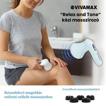 Kézi masszirozó, Relax & Tone 3/4