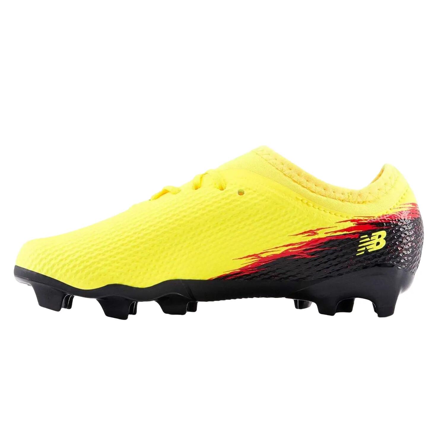 Chaussures De Foot Pour Terrain Ferme FURON Enfant (Jaune / Noir) 3/6