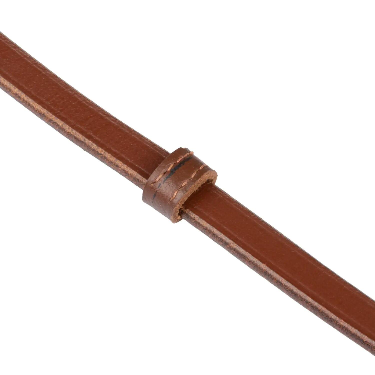 Lacet de fermeture en cuir 3/4