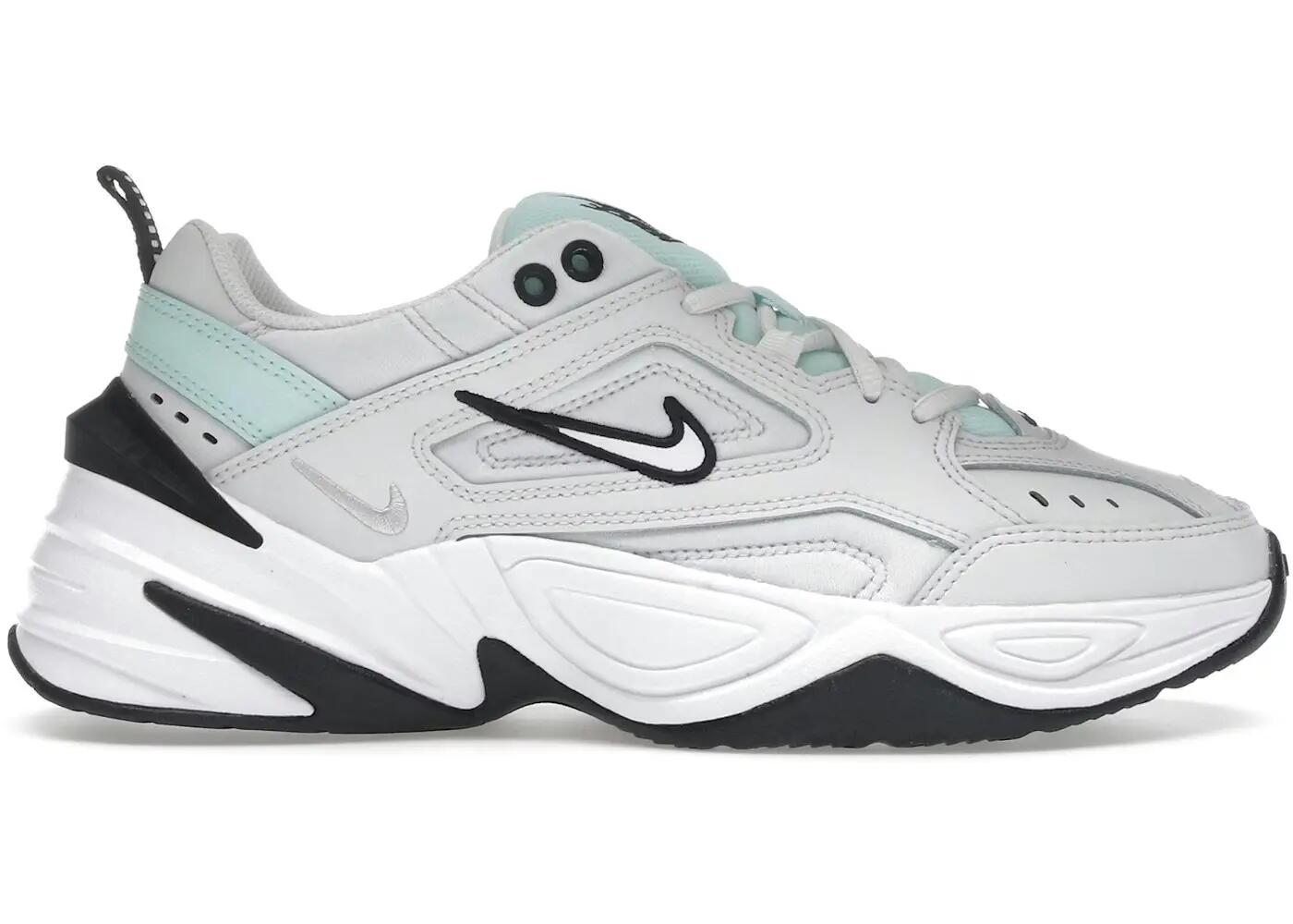 Scarpe - Marche sportiva - Donna - Pelle, Ammortizzate - M2K Tekno - Grigio/Teal 1/3