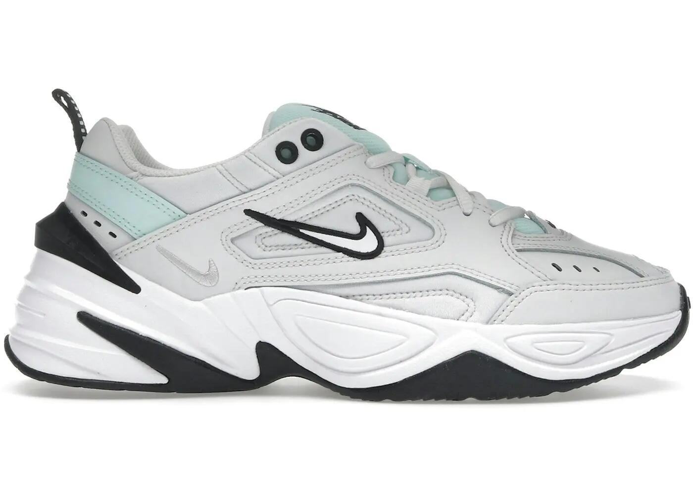 Scarpe - Marche sportiva - Donna - Pelle, Ammortizzate - M2K Tekno - Grigio/Teal 2/3