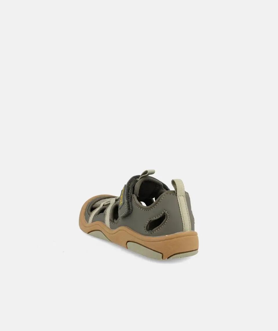 Sandalias Barefoot Olimpo verde 3/3