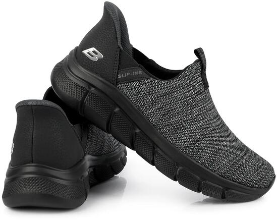 Męskie buty sportowe sneakersy wsuwane slip-ins SKECHERS BOBS B FLEX