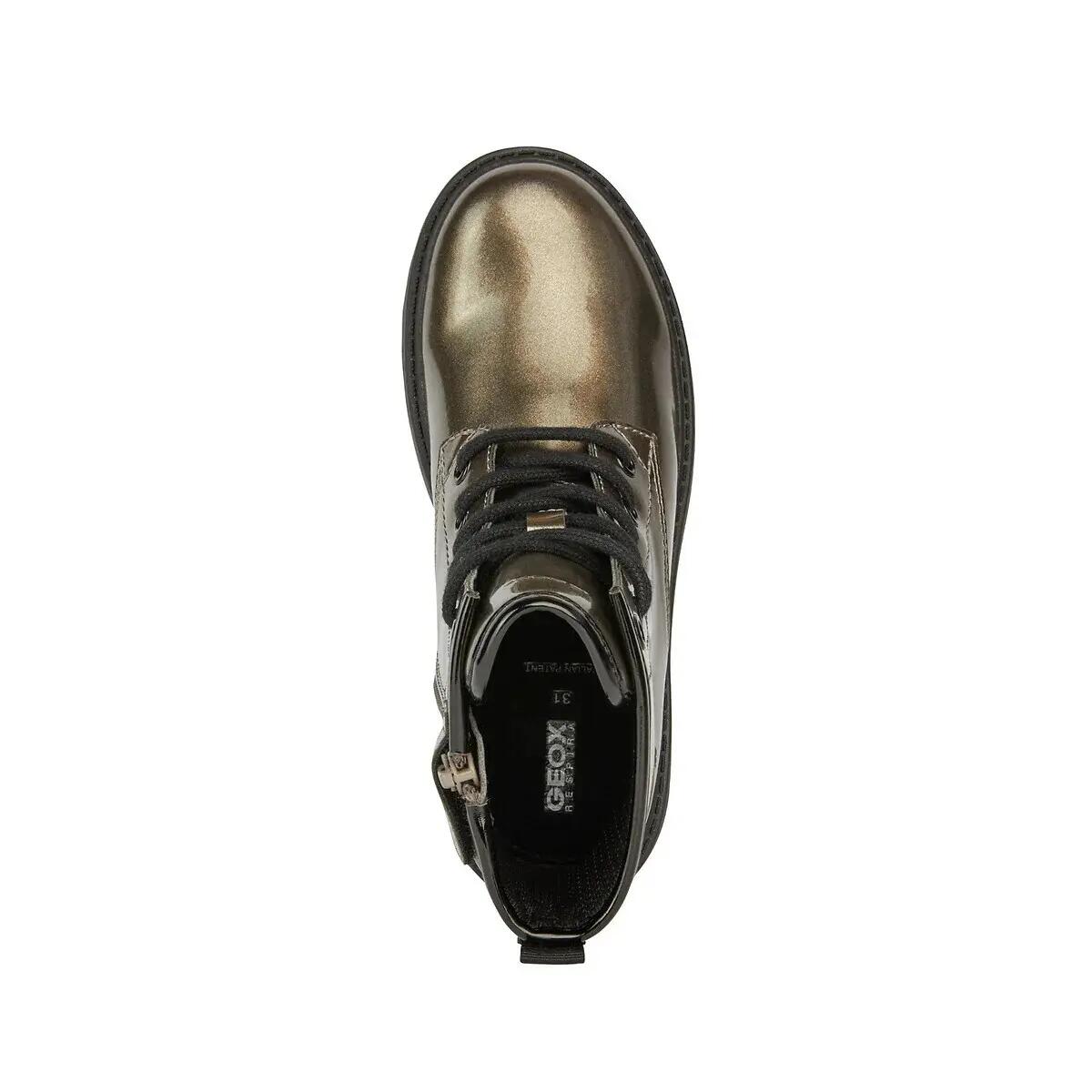 Stiefeletten "Casey" Mädchen Blei/Schwarz 4/6