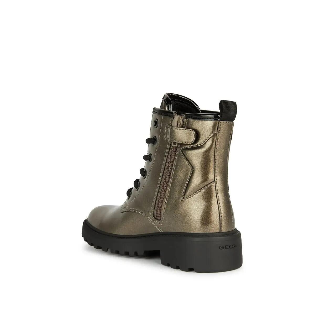 Stiefeletten "Casey" Mädchen Blei/Schwarz 2/6