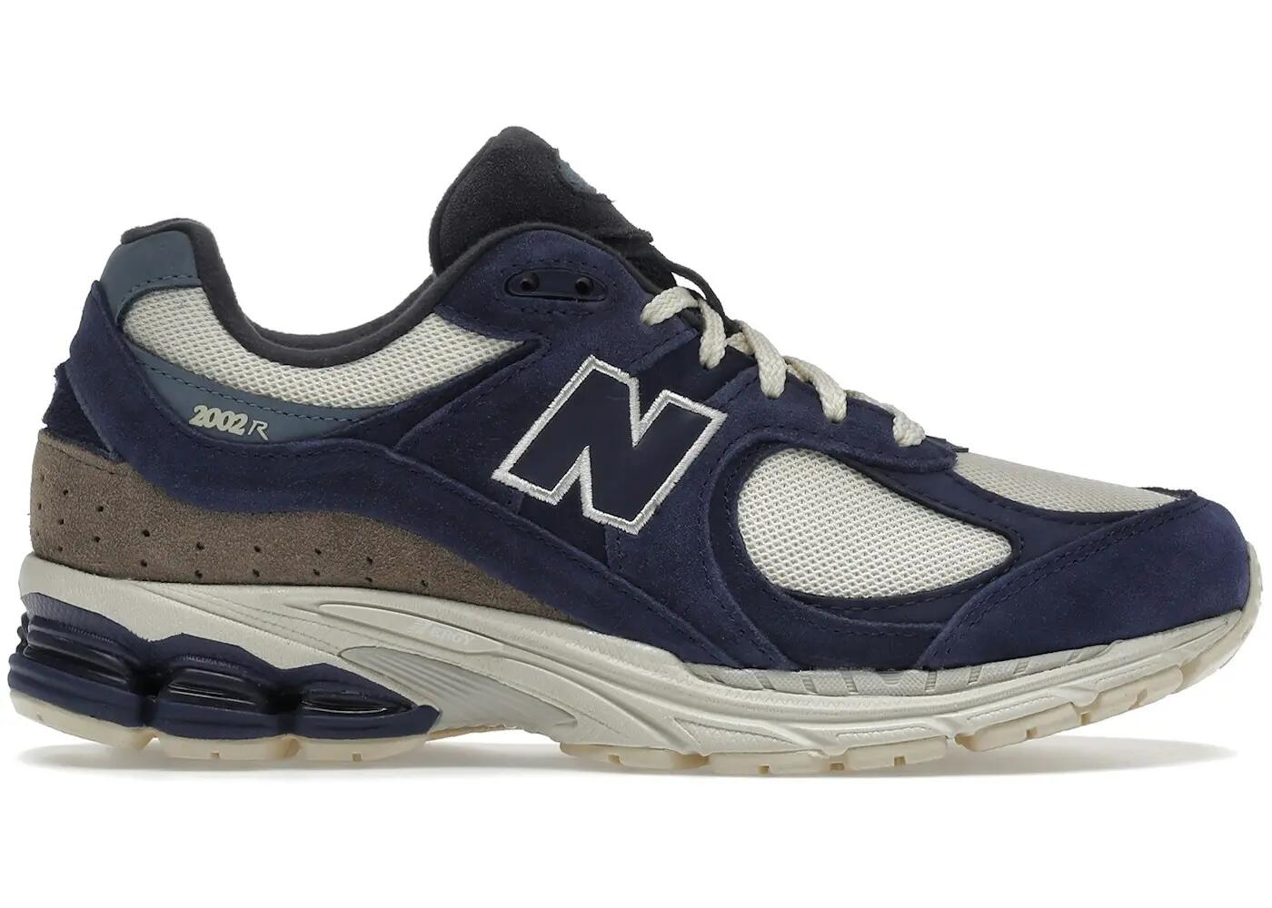Chaussures - marche - homme - suède/mesh - 2002R - crème/pourpre 2/2
