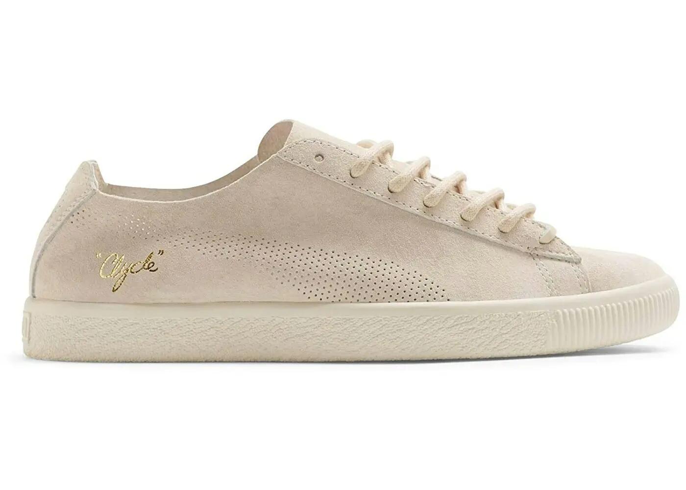 Herren - Sportliches Gehen - Schuhe - Puma Clyde BAIT - Gold 2/3