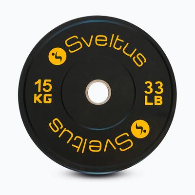 Disco olimpico da allenamento Sveltus Training 15 kg