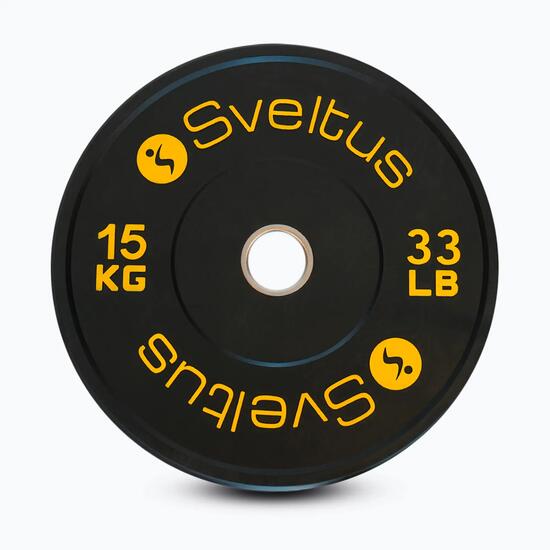 Disco olimpico da allenamento Sveltus Training 15 kg